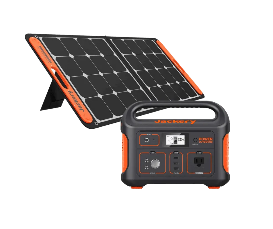 Jackery Solar Generator 550 (Explorer 550   SolarSaga 100W)