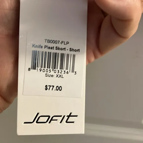 JoFit Tennis/Golf/Pickleball Athletic Skort, NWT!