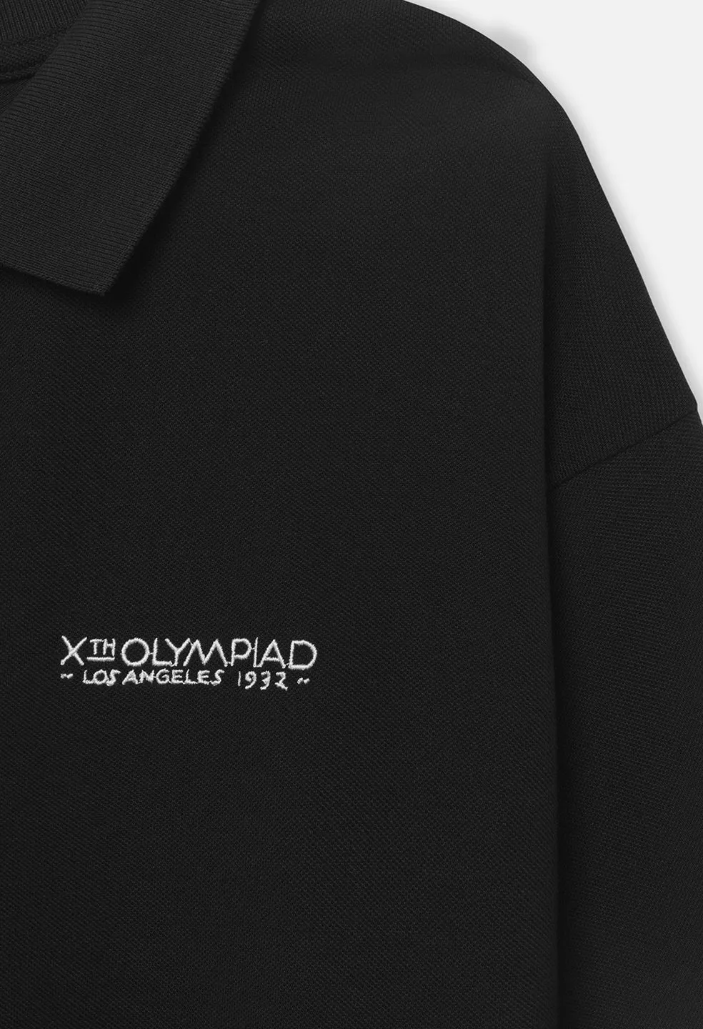 John Elliott x Olympic Heritage Los Angeles Polo / Black