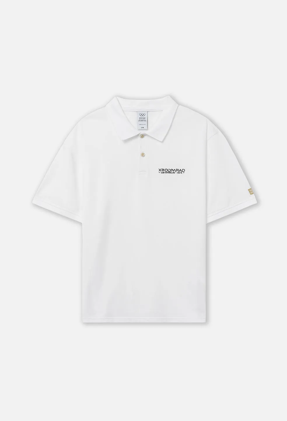 John Elliott x Olympic Heritage Los Angeles Polo / White