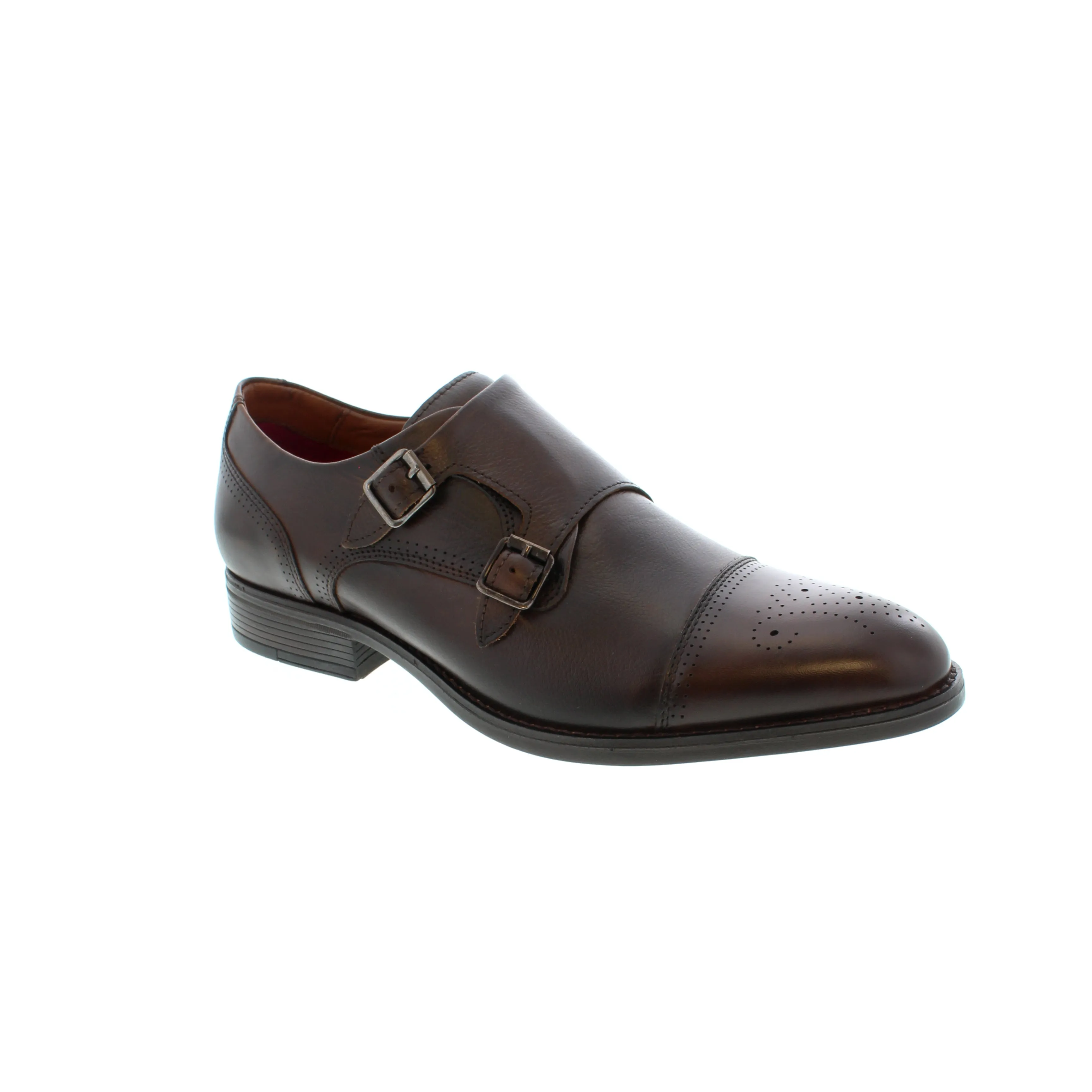 Johnston & Murphy Hawthorn Buckle - Mahogany