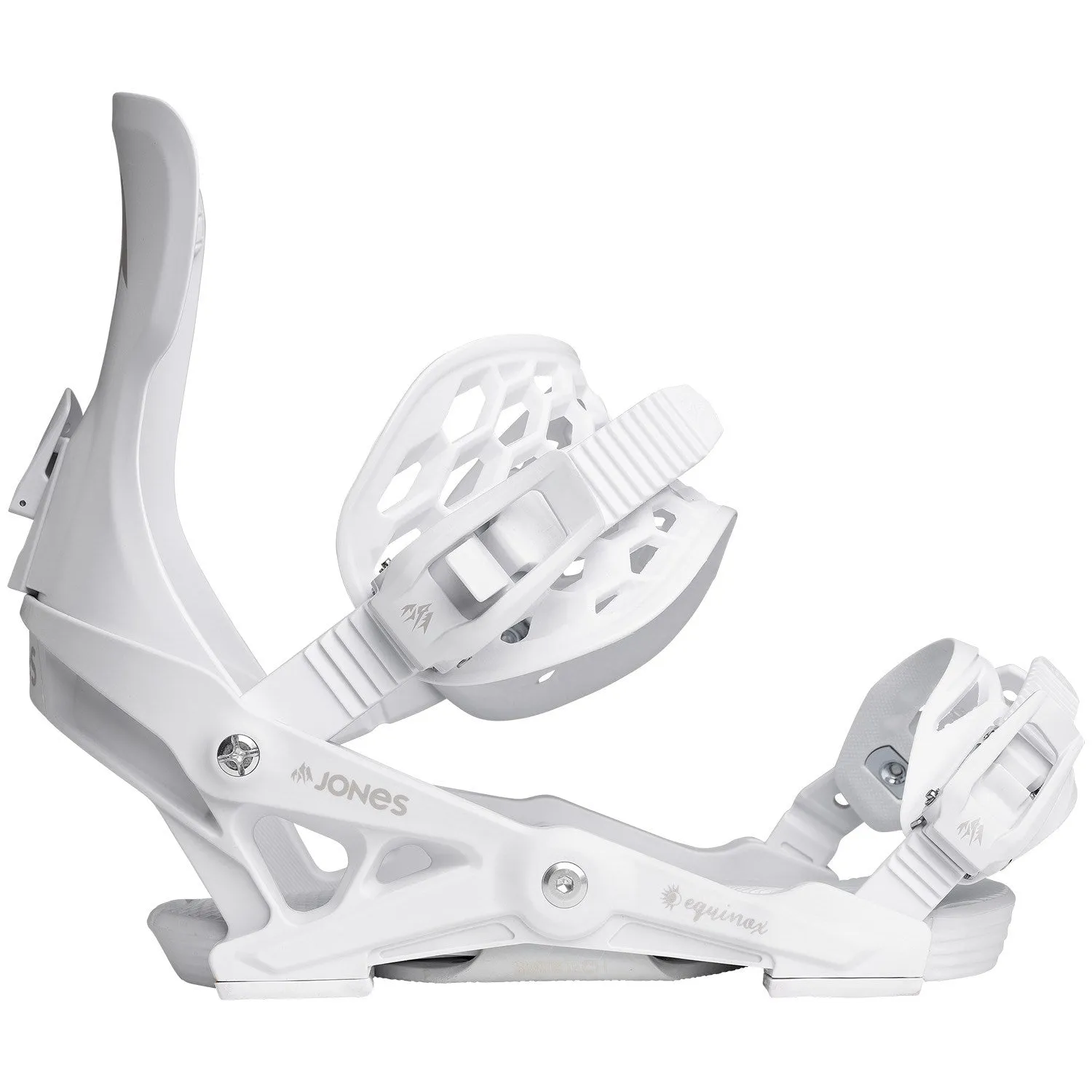 Jones Equinox Snowboard Bindings Womens 2025 Cloud White