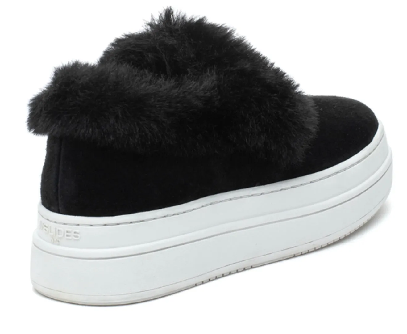 J/Slides NEEL Black Suede Sneaker