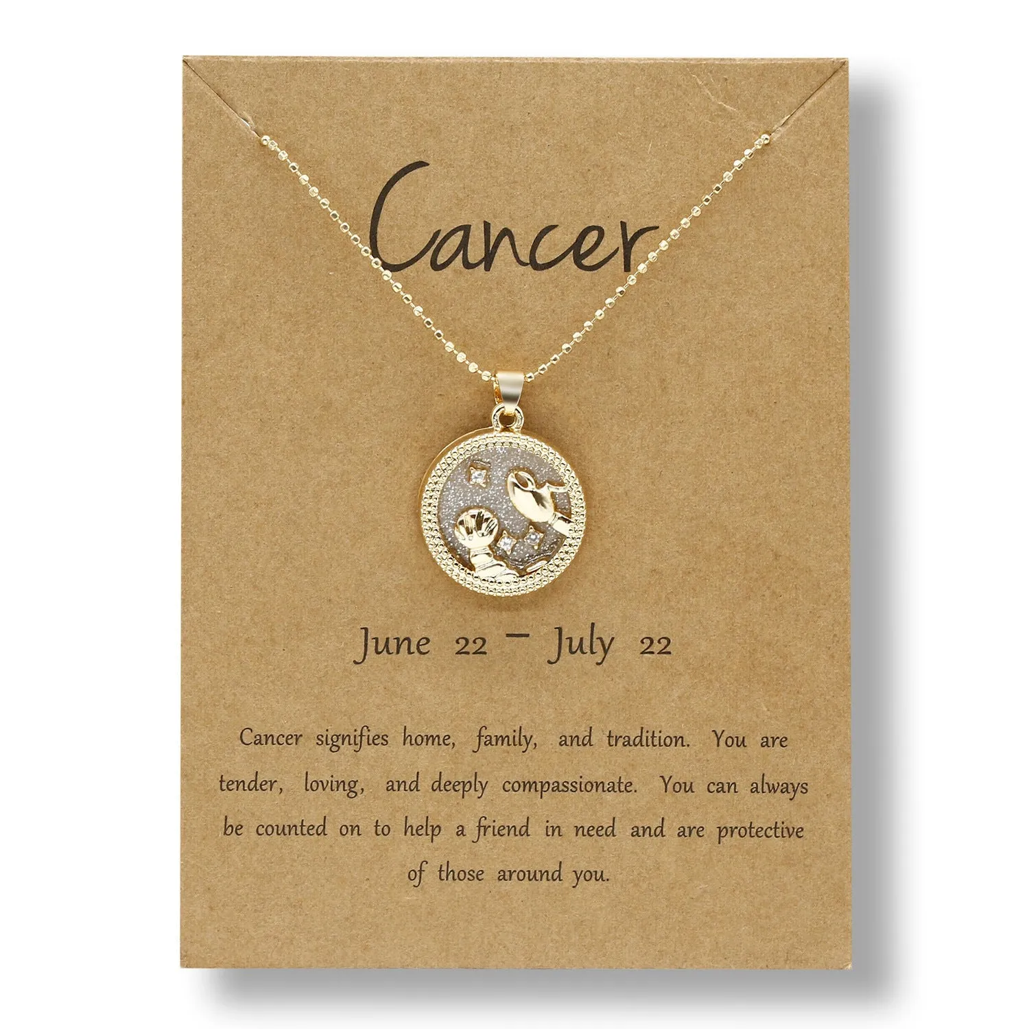 Just lil things Horoscopes Necklace