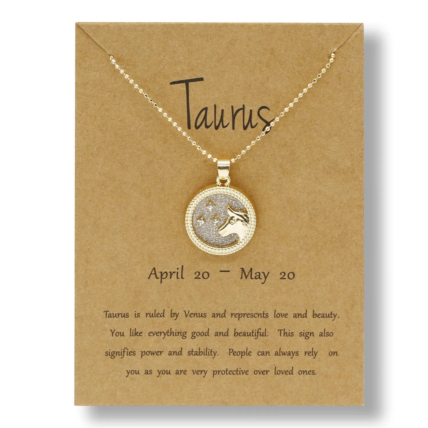 Just lil things Horoscopes Necklace