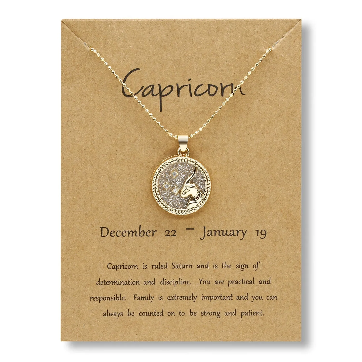 Just lil things Horoscopes Necklace