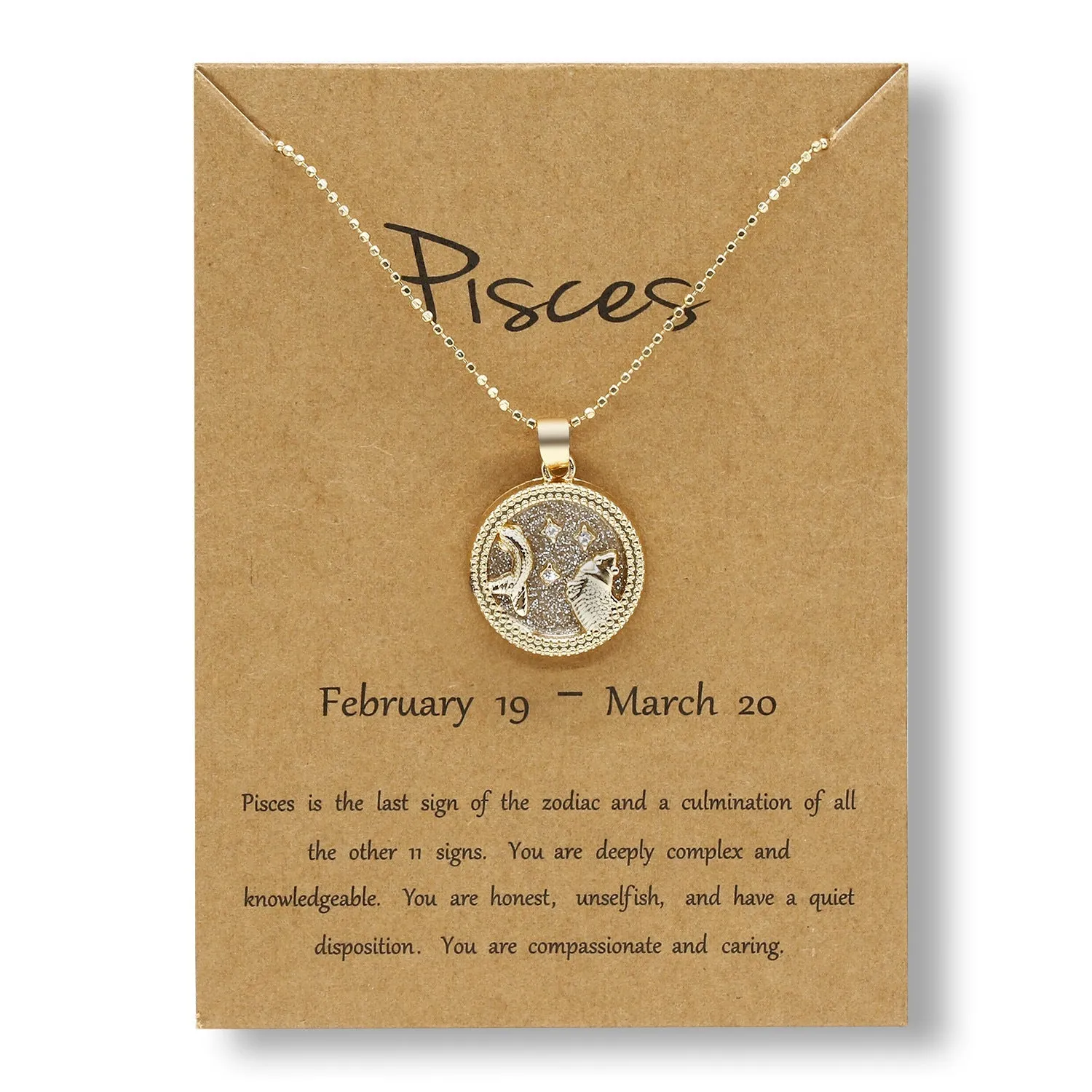 Just lil things Horoscopes Necklace