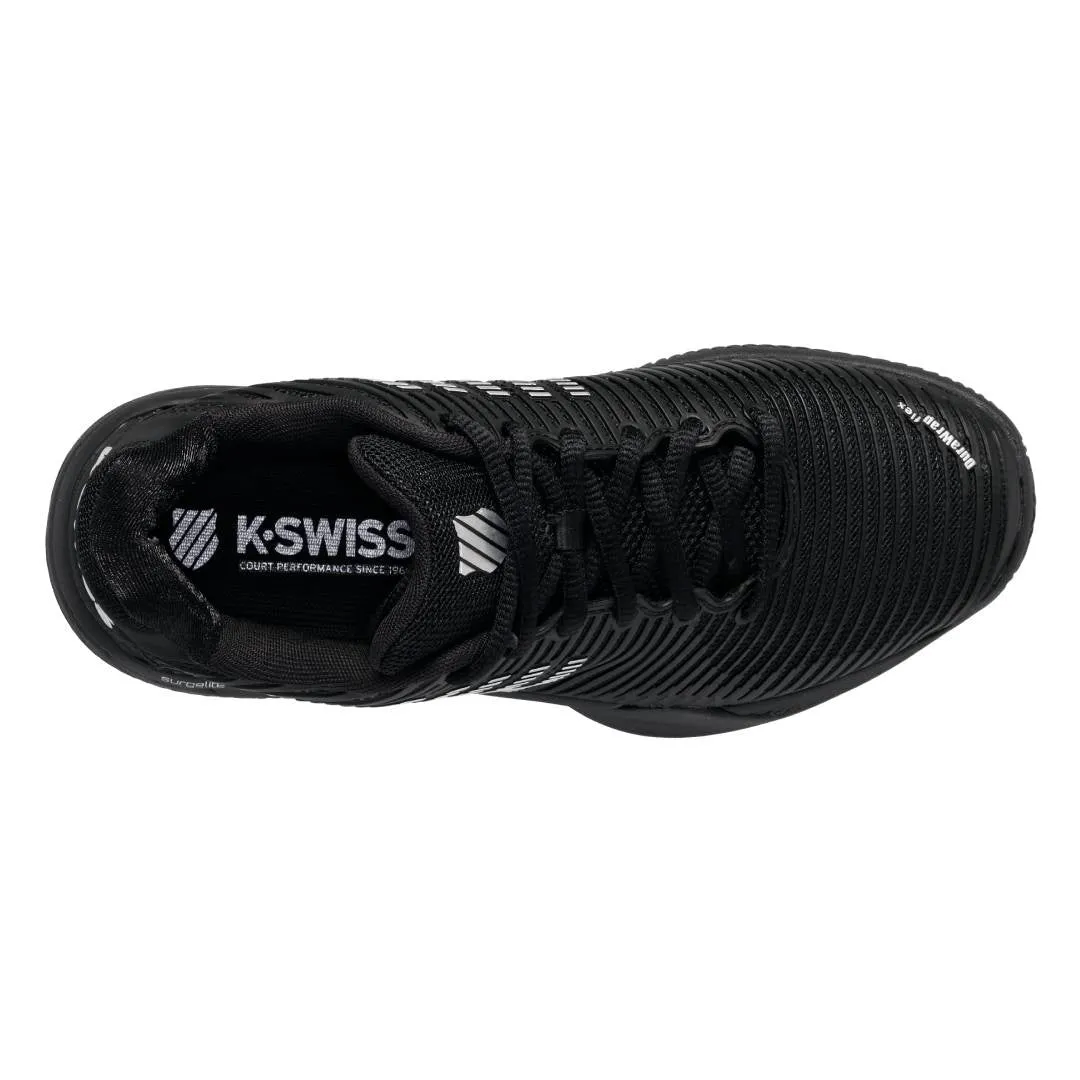 K-Swiss Hypercourt Express 2 Clay Court Women's Tennis Shoe (Black/White)