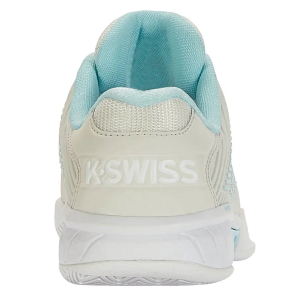 K-Swiss Hypercourt Express 2 Wide Women's Tennis Shoe (Gray/White)