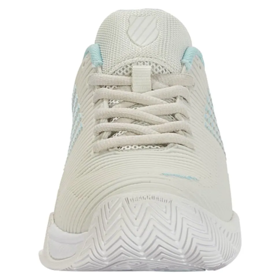 K-Swiss Hypercourt Express 2 Wide Women's Tennis Shoe (Gray/White)