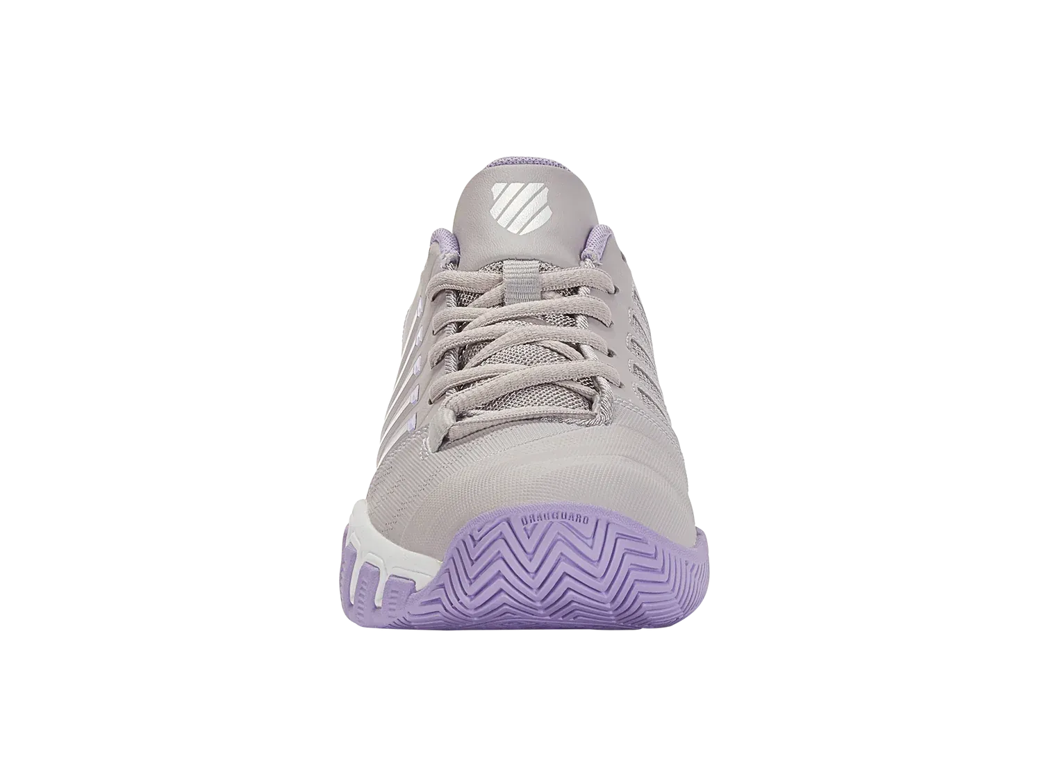 K-Swiss Women's Bigshot Light 4 Tennis Shoes in Raindrops/White/Purple Rose