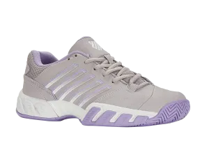 K-Swiss Women's Bigshot Light 4 Tennis Shoes in Raindrops/White/Purple Rose