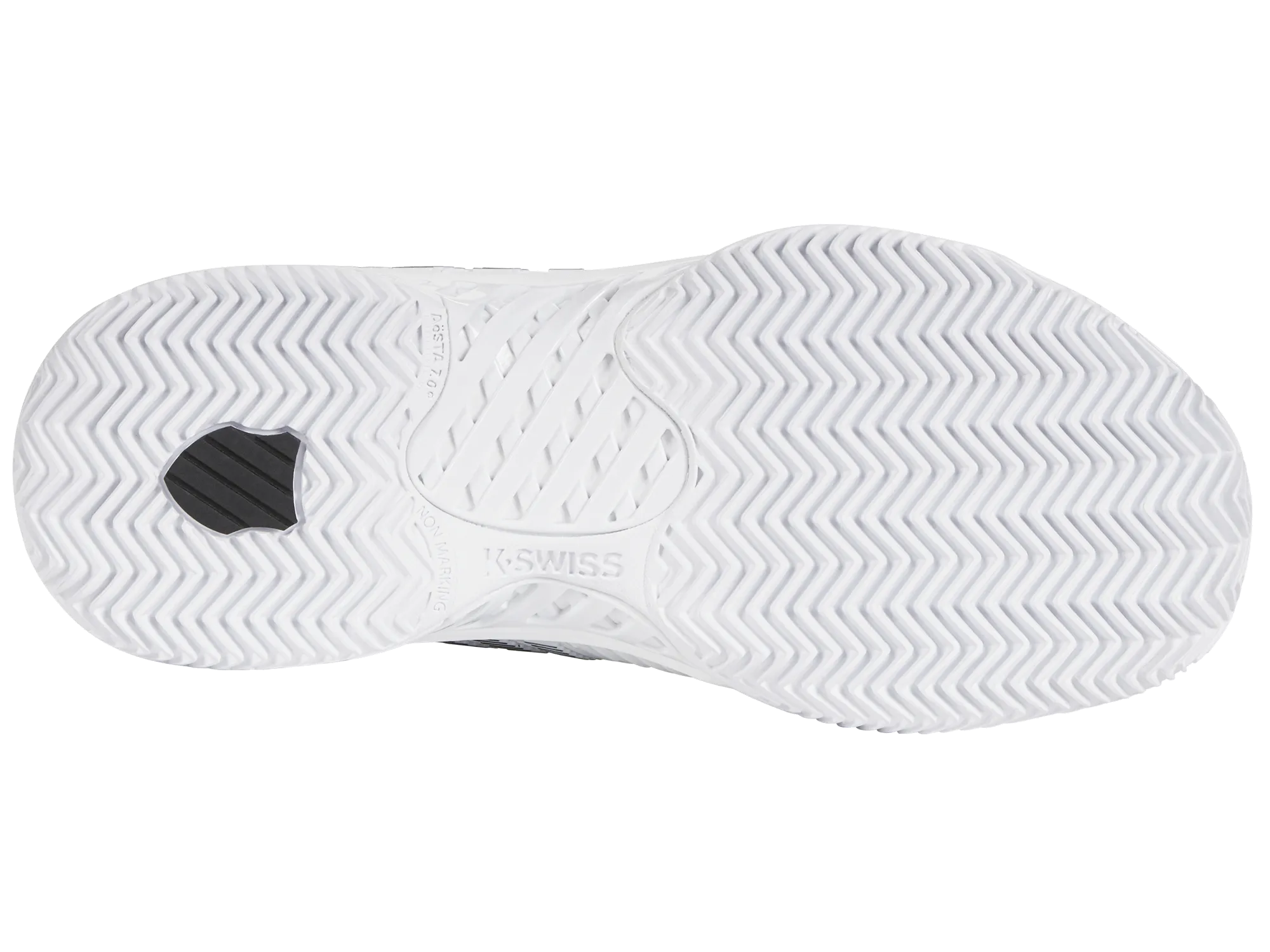 K-Swiss Women's Hypercourt Express 2 Clay HB Tennis Shoes in White/Black
