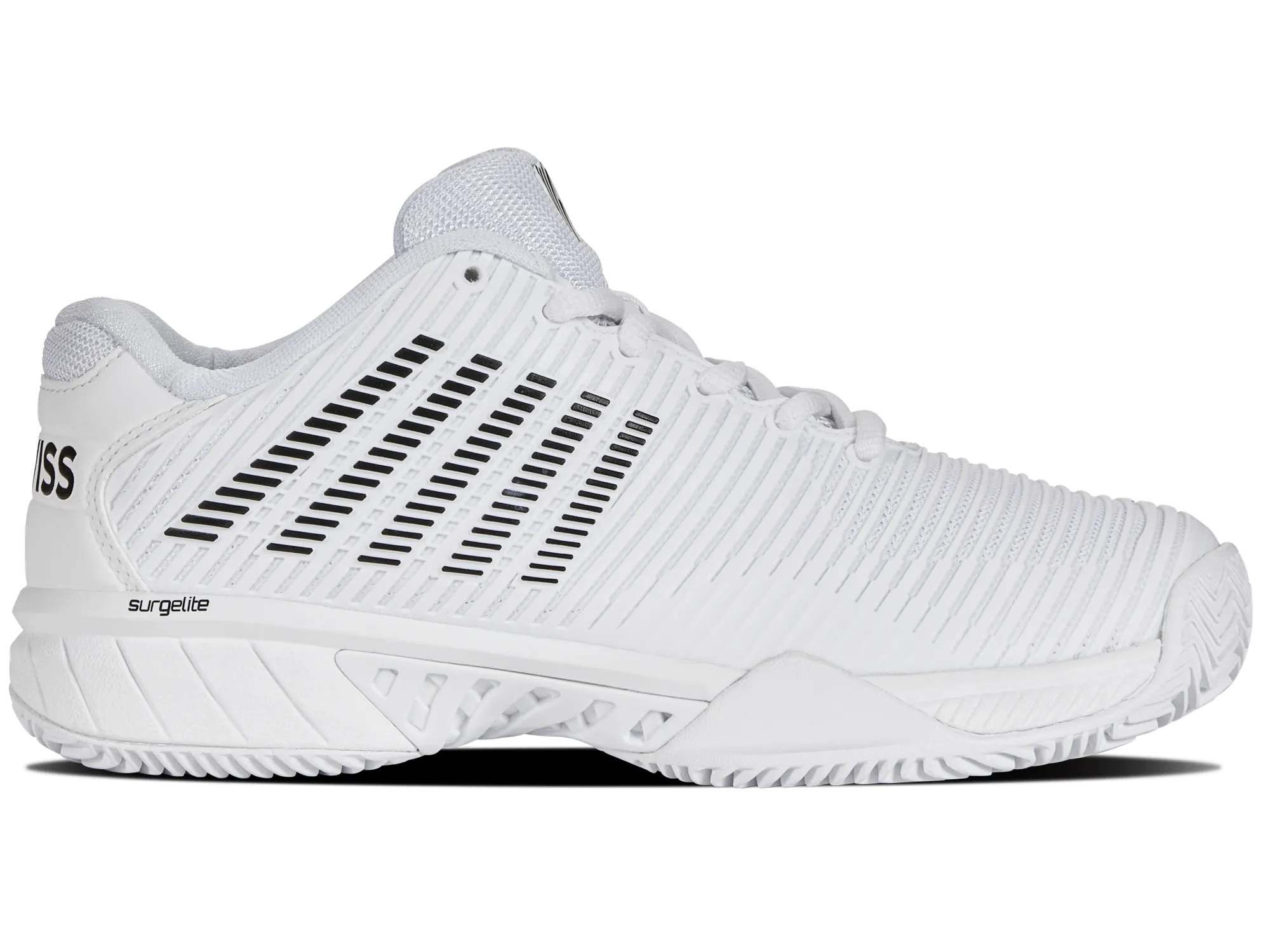 K-Swiss Women's Hypercourt Express 2 Clay HB Tennis Shoes in White/Black