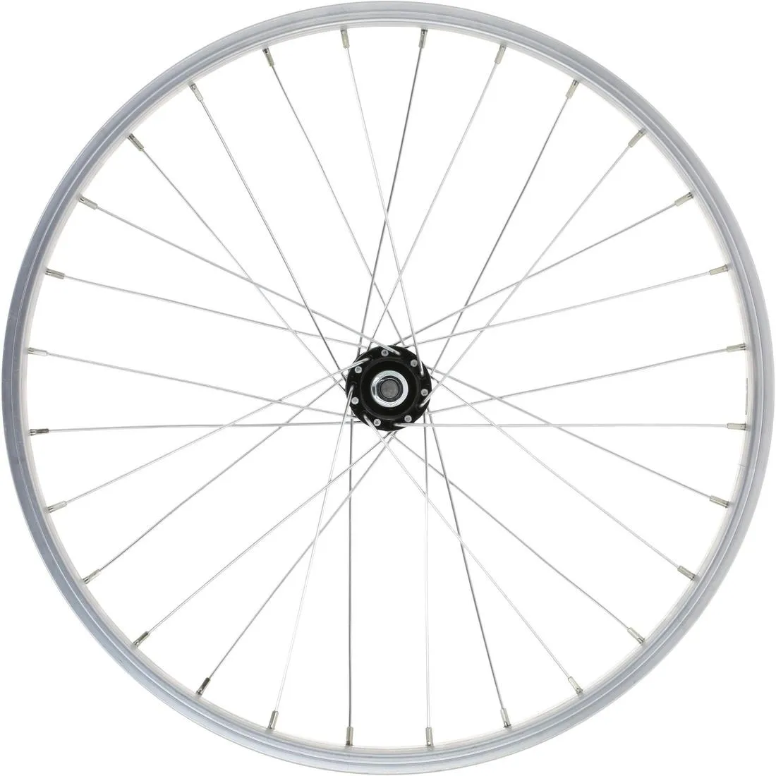 Kids' Bike Wheel 20" Front Single Wall Rim - Silver
