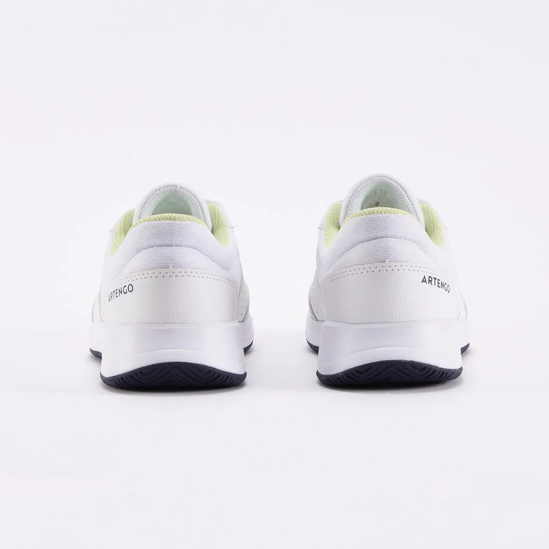 Kids' Lace-Up Tennis Shoes Essential - White &