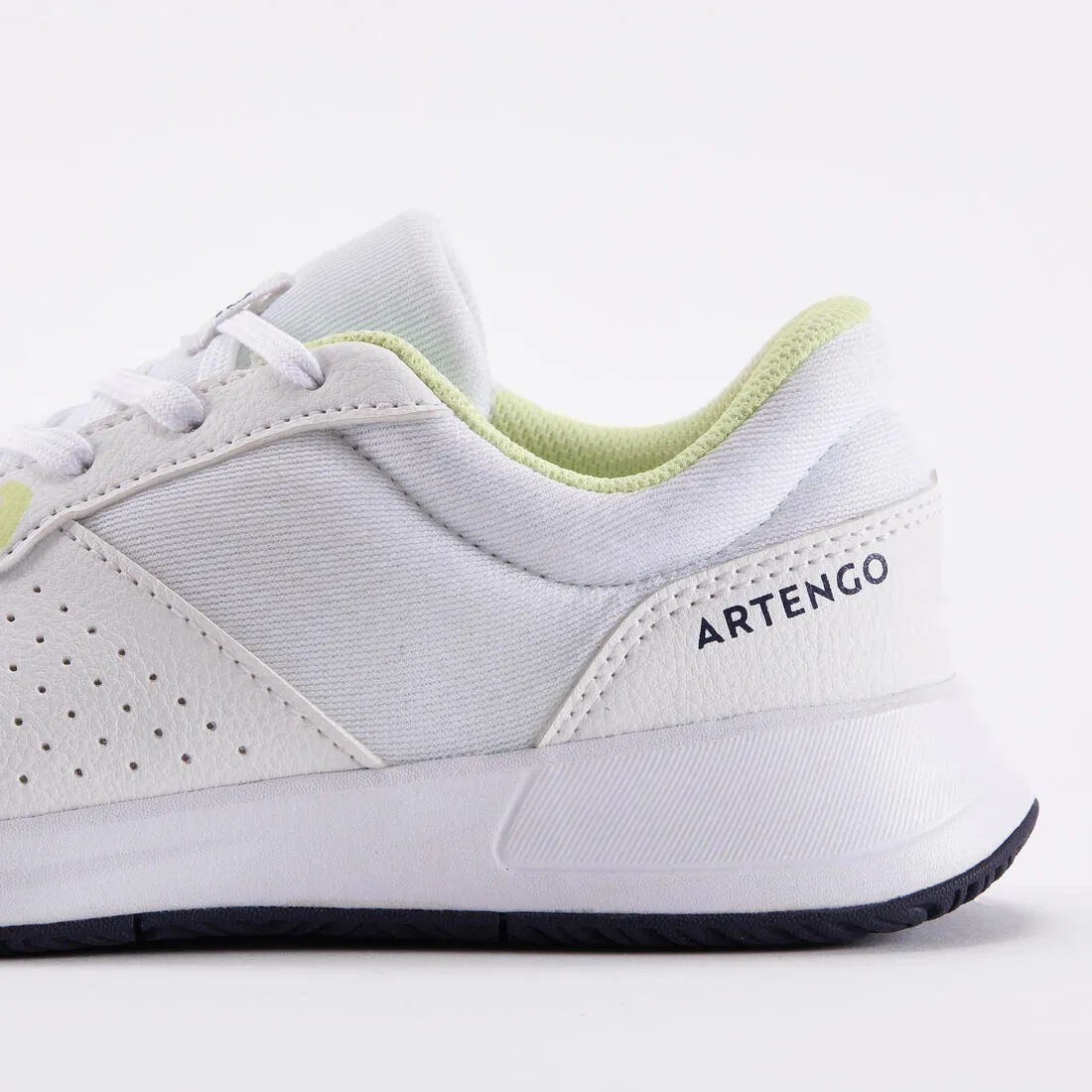 Kids' Lace-Up Tennis Shoes Essential - White &
