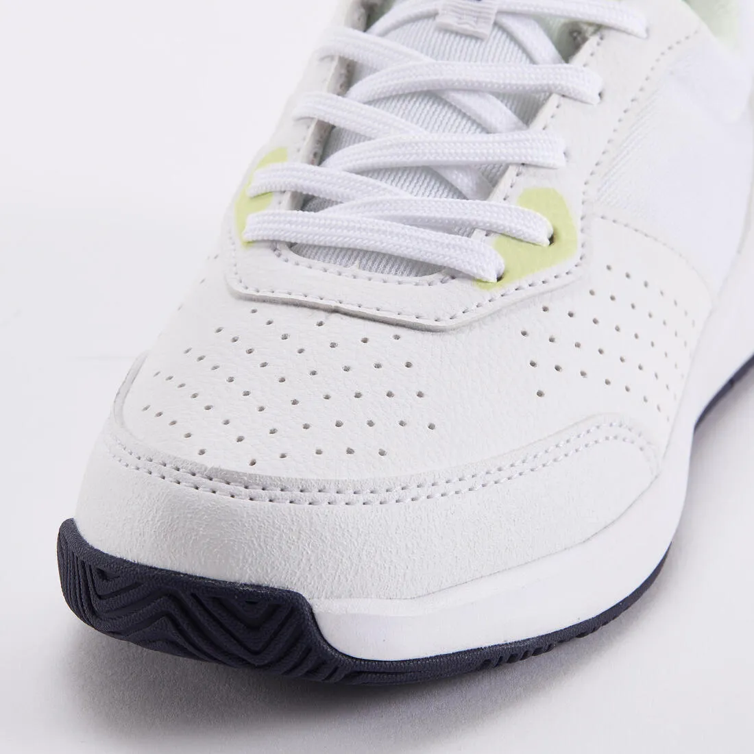 Kids' Lace-Up Tennis Shoes Essential - White &
