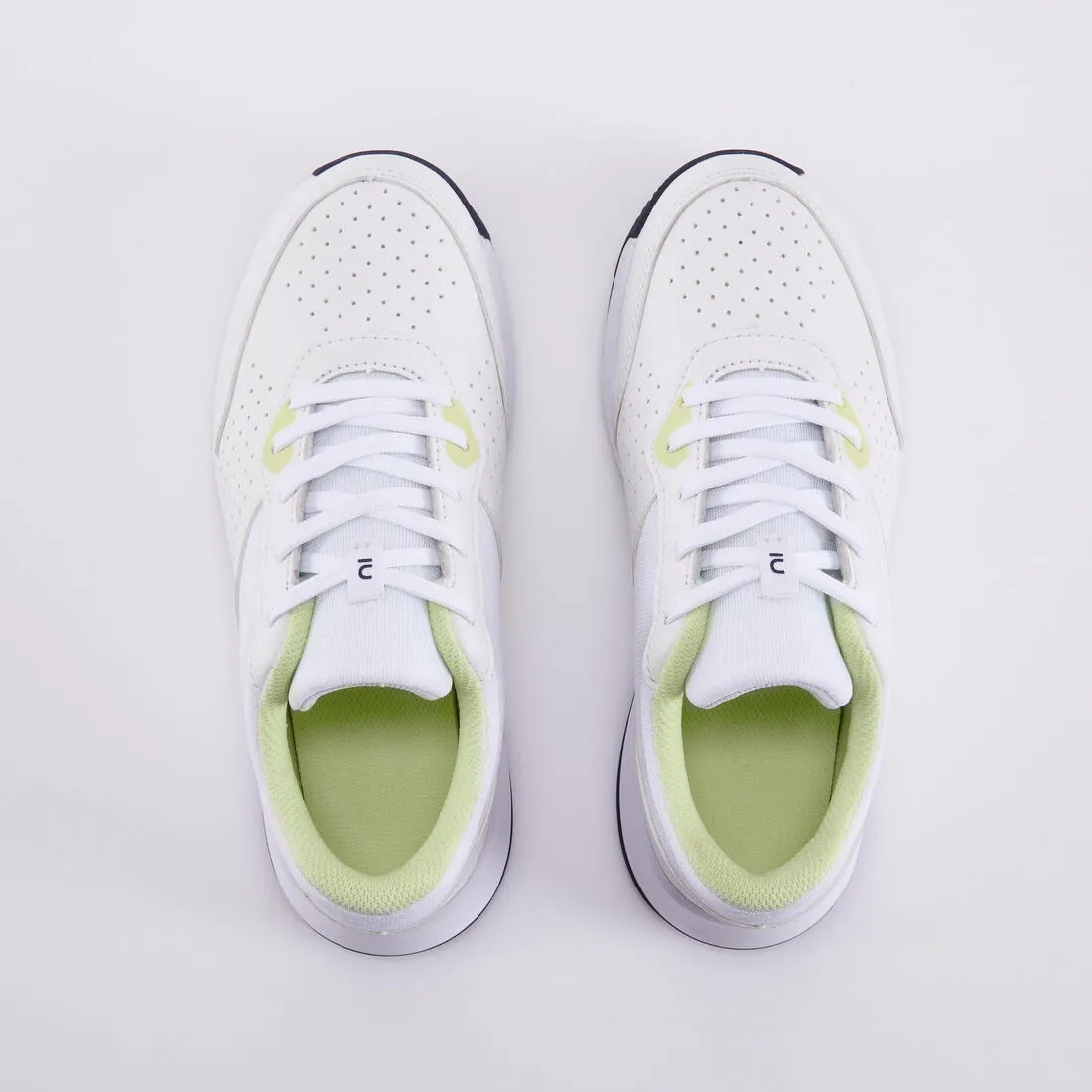 Kids' Lace-Up Tennis Shoes Essential - White &