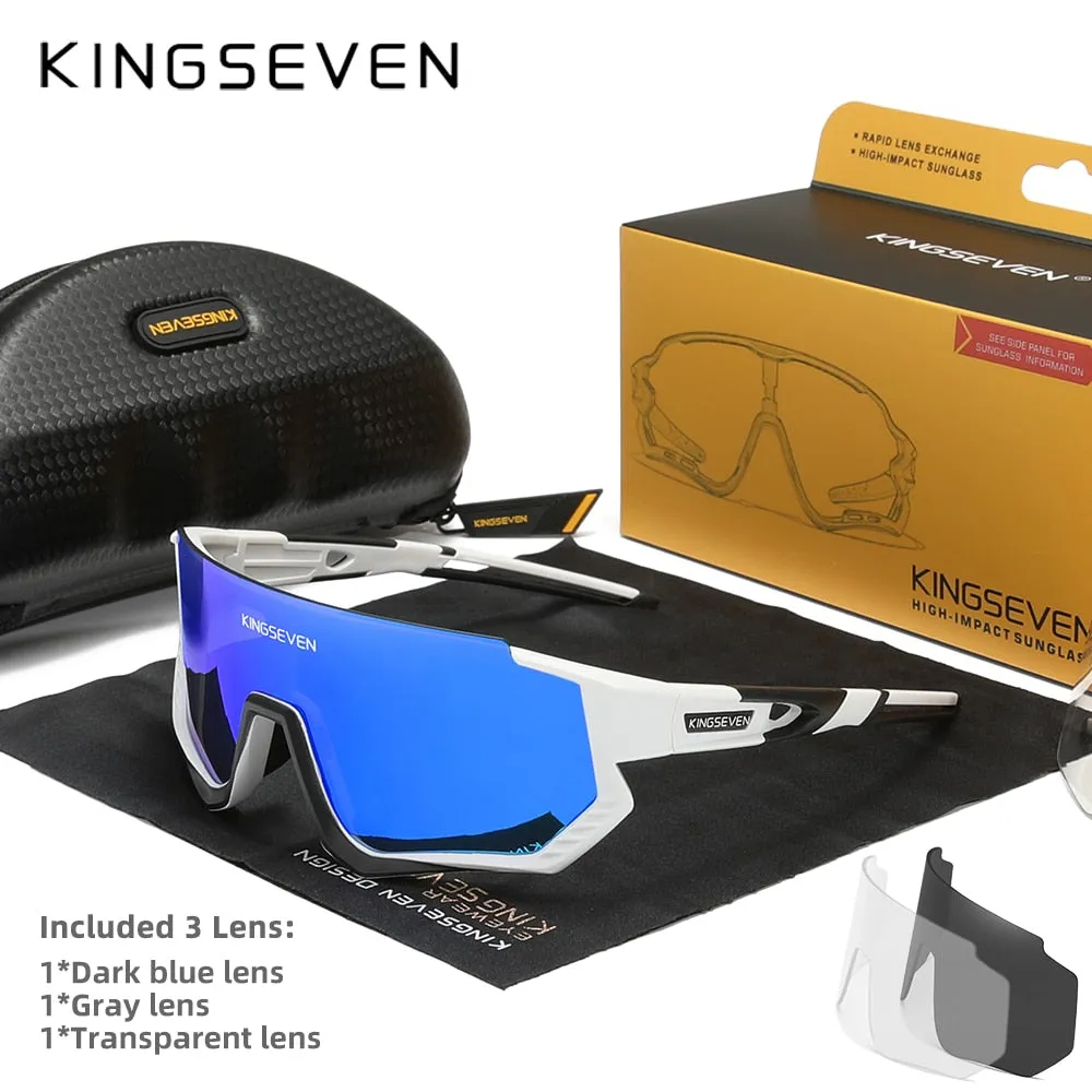 KINGSEVEN Polarized Cycling Sunglasses, UV400