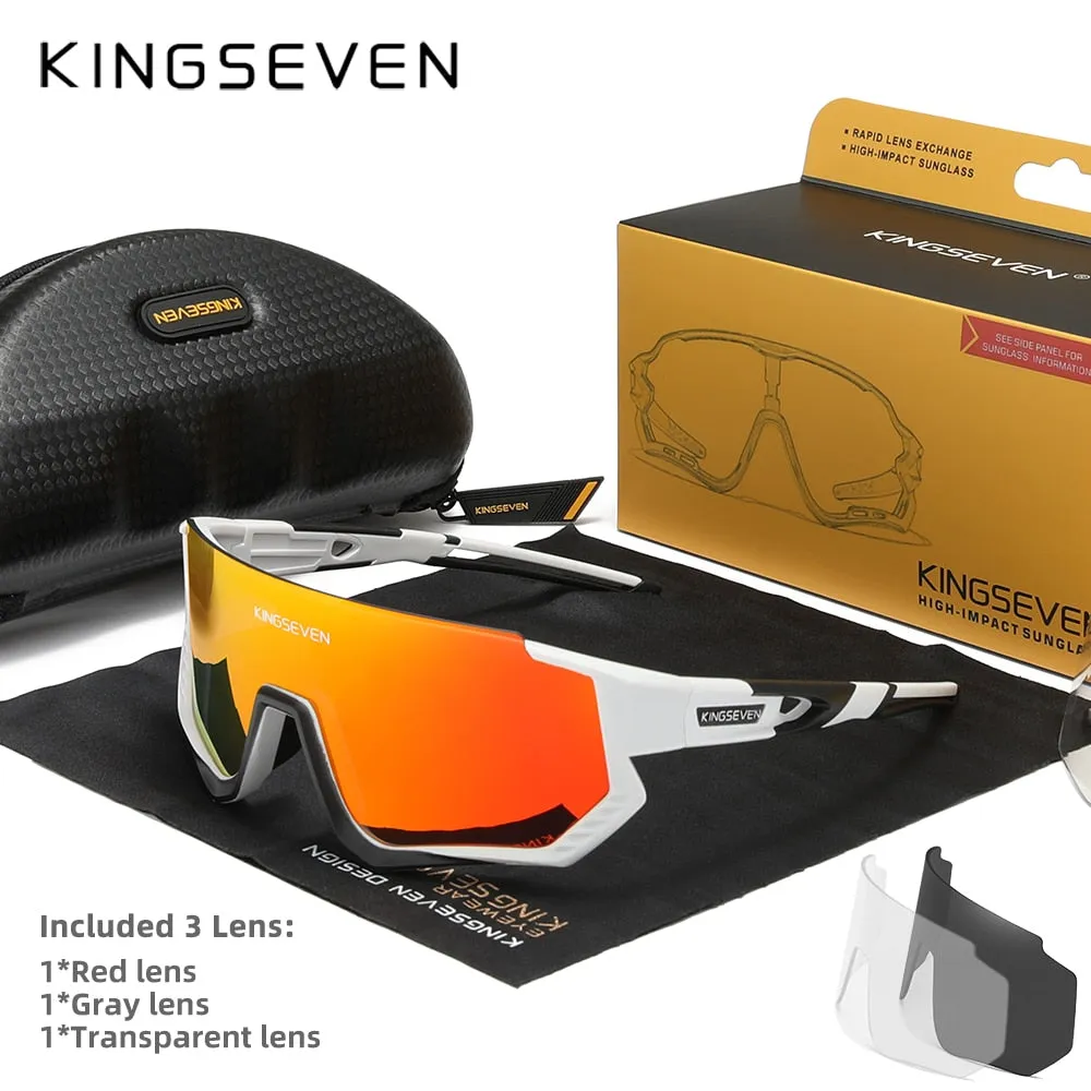 KINGSEVEN Polarized Cycling Sunglasses, UV400