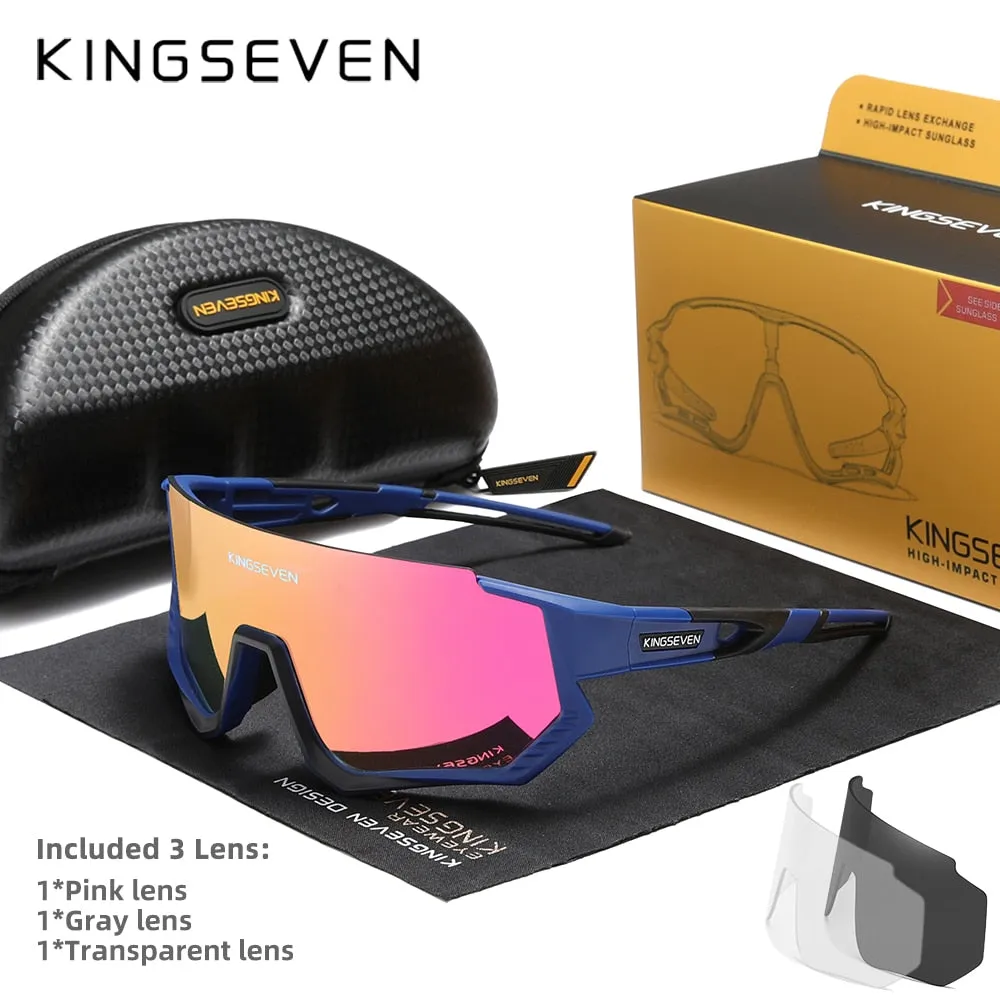 KINGSEVEN Polarized Cycling Sunglasses, UV400