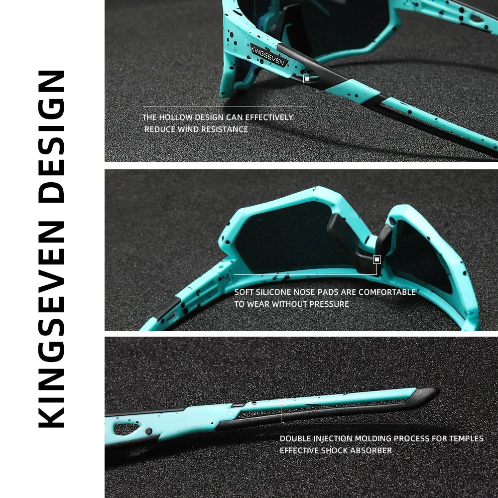 KINGSEVEN Polarized Cycling Sunglasses, UV400