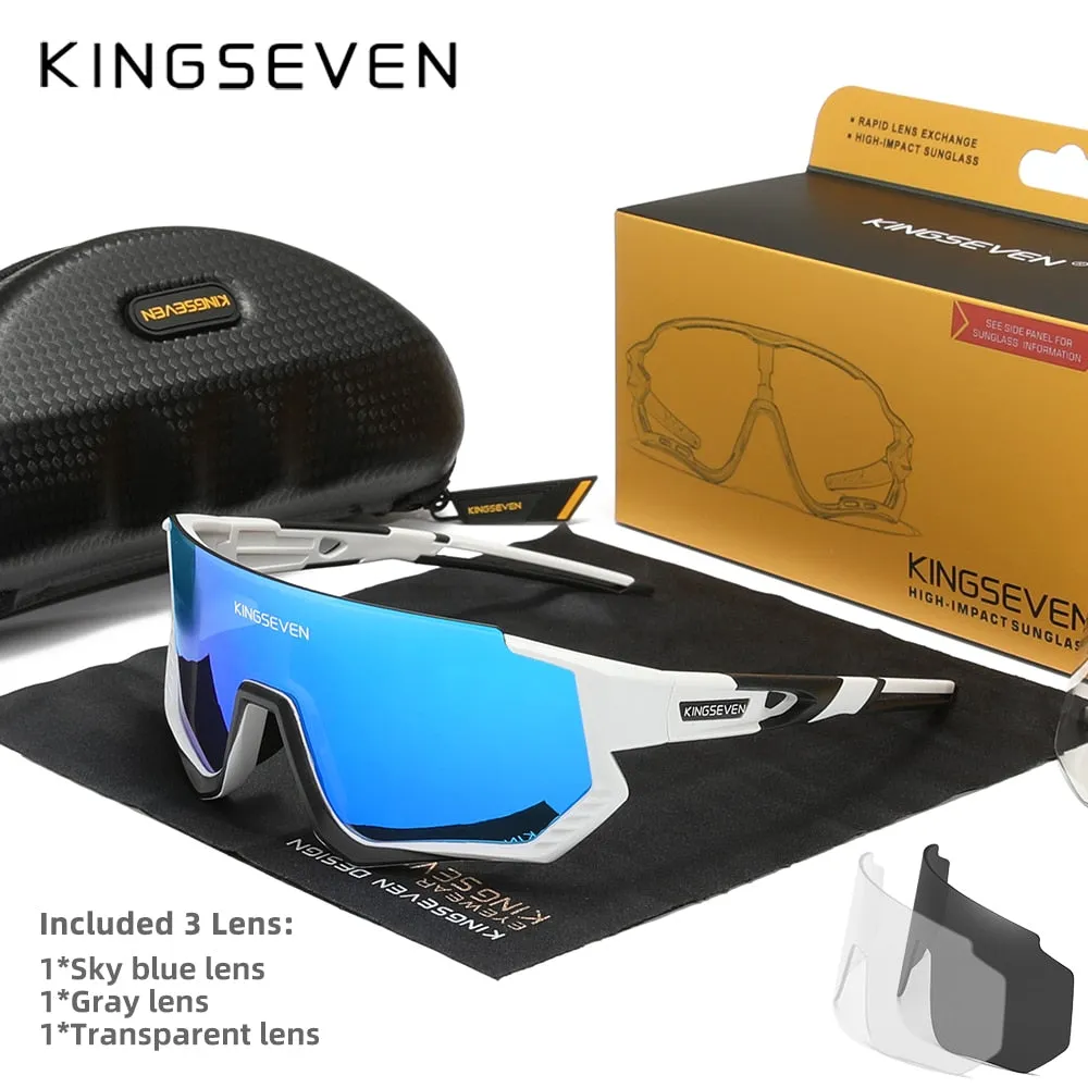 KINGSEVEN Polarized Cycling Sunglasses, UV400