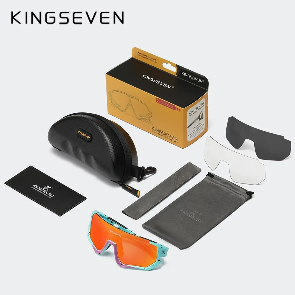 KINGSEVEN Polarized Cycling Sunglasses, UV400
