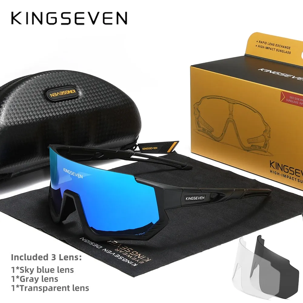 KINGSEVEN Polarized Cycling Sunglasses, UV400