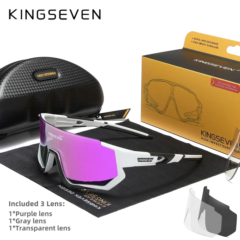 KINGSEVEN Polarized Cycling Sunglasses, UV400