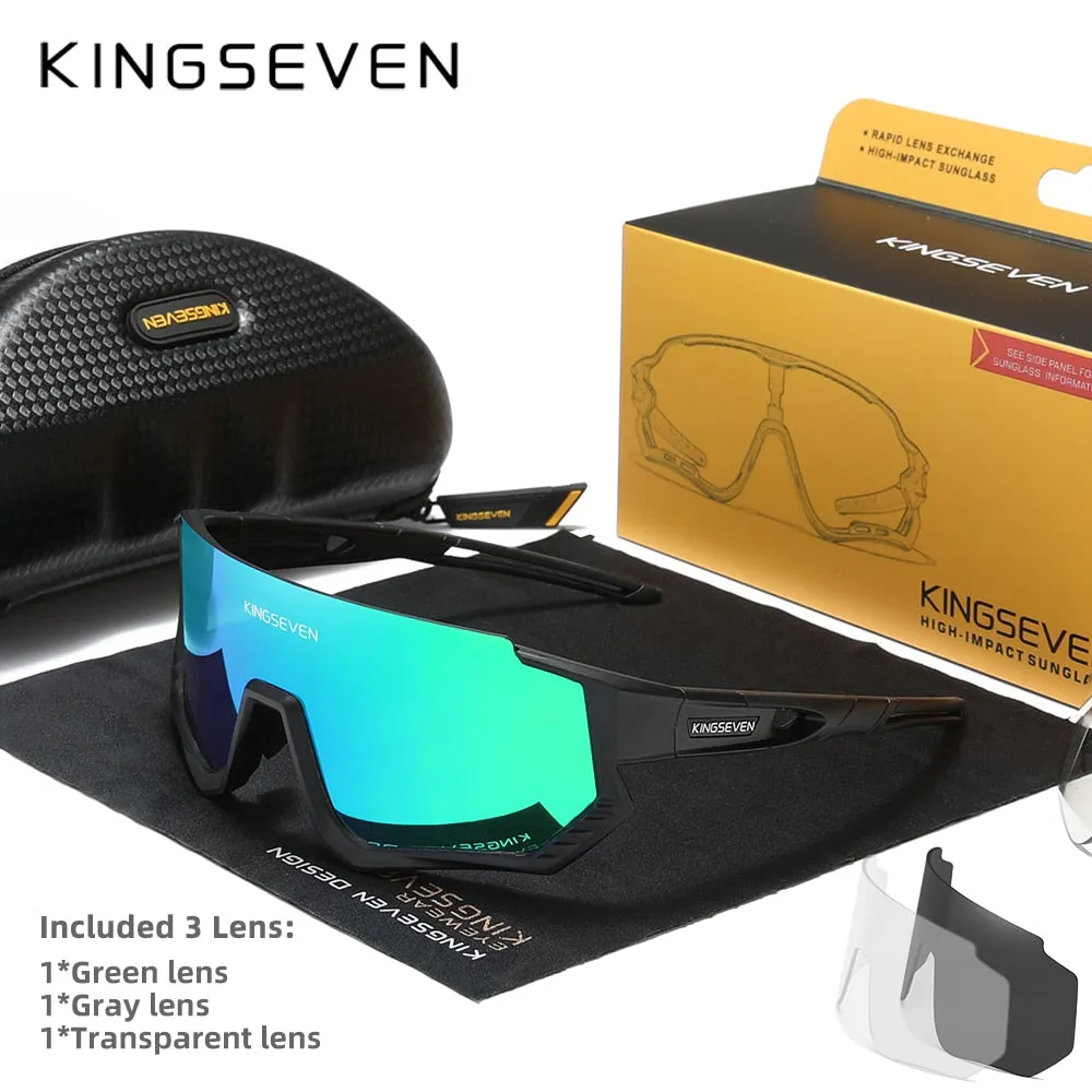 KINGSEVEN Polarized Cycling Sunglasses, UV400