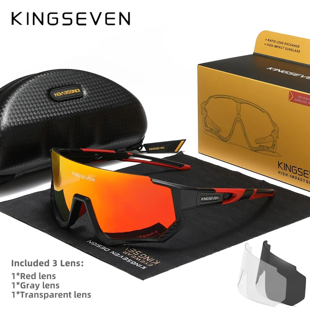 KINGSEVEN Polarized Cycling Sunglasses, UV400