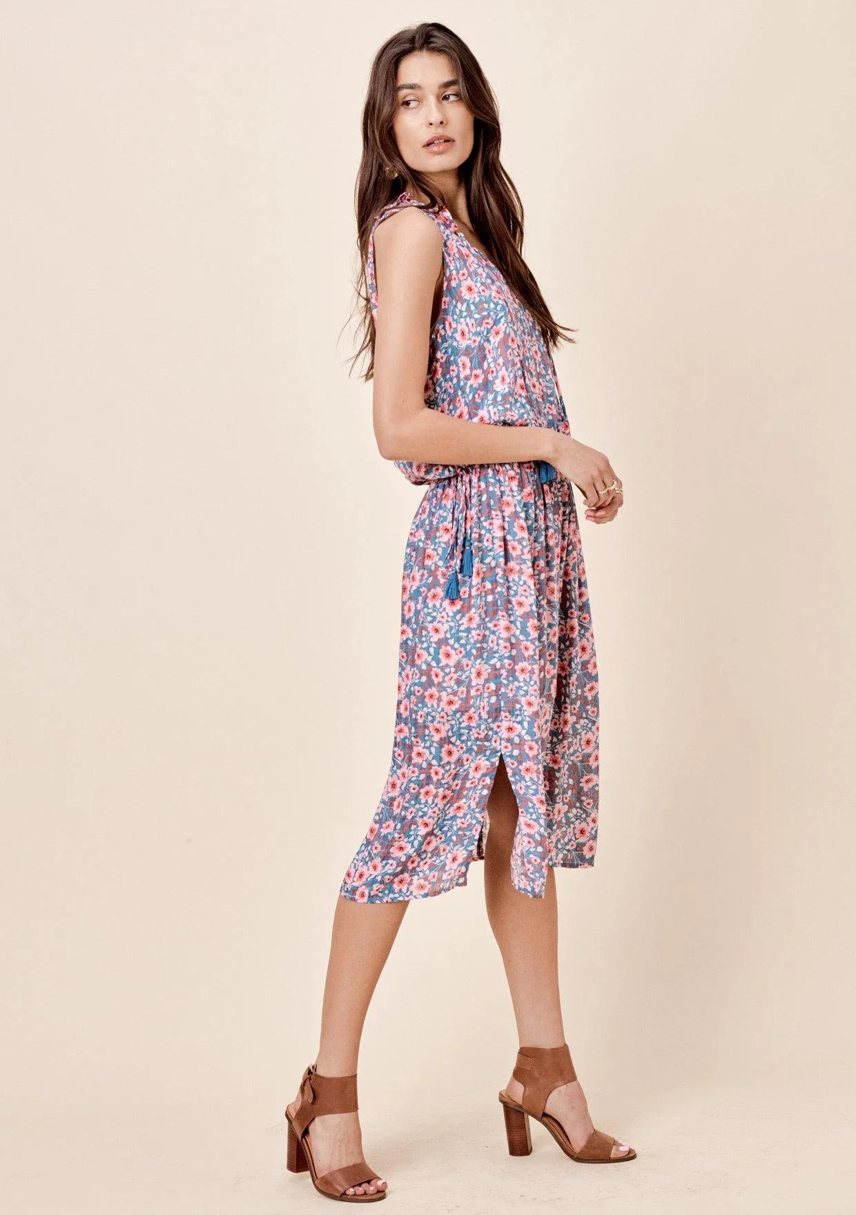 Kismet Floral Midi Dress