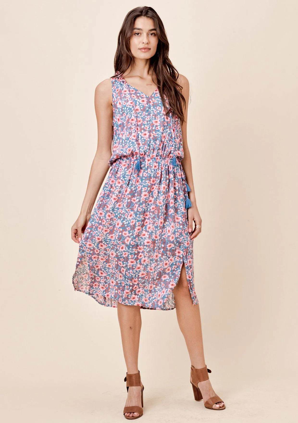 Kismet Floral Midi Dress
