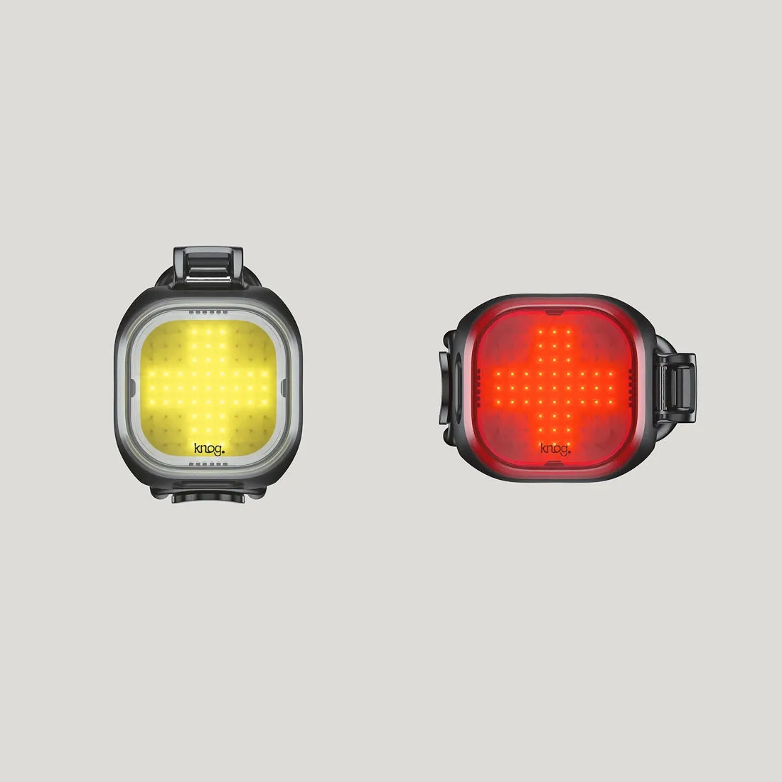 Knog Blinder Mini Cross Twin Pack - Black
