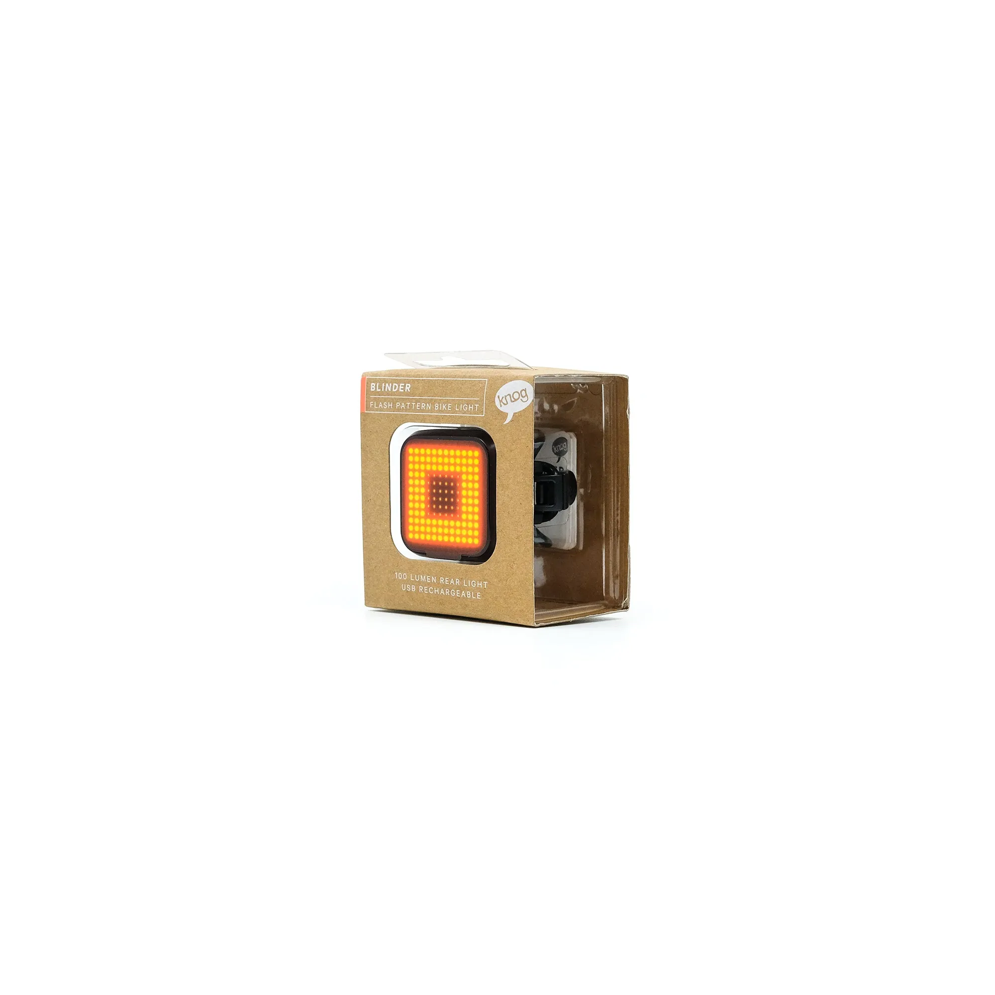 Knog Blinder Square Rear Light - Black