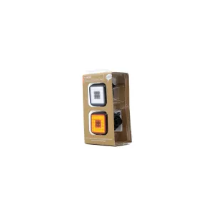 Knog Blinder Square Twin Pack - Black