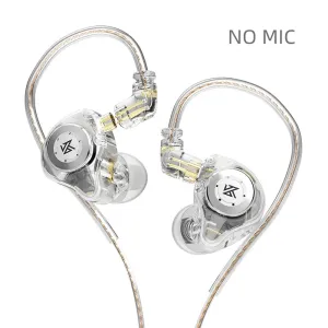 KZ EDX pro Earphones Bass Earbuds In Ear Monitor Headphones Sport Noise Cancelling HIFI Headset New Arrival!