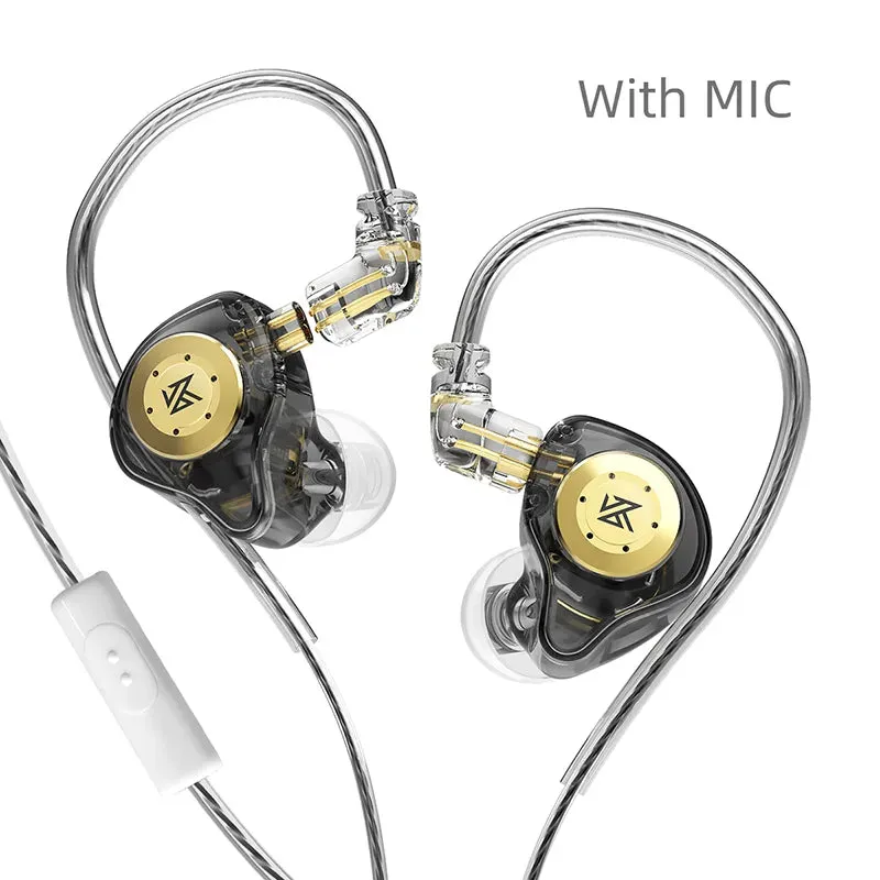 KZ EDX pro Earphones Bass Earbuds In Ear Monitor Headphones Sport Noise Cancelling HIFI Headset New Arrival!