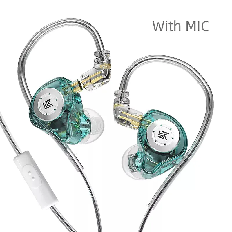 KZ EDX pro Earphones Bass Earbuds In Ear Monitor Headphones Sport Noise Cancelling HIFI Headset New Arrival!