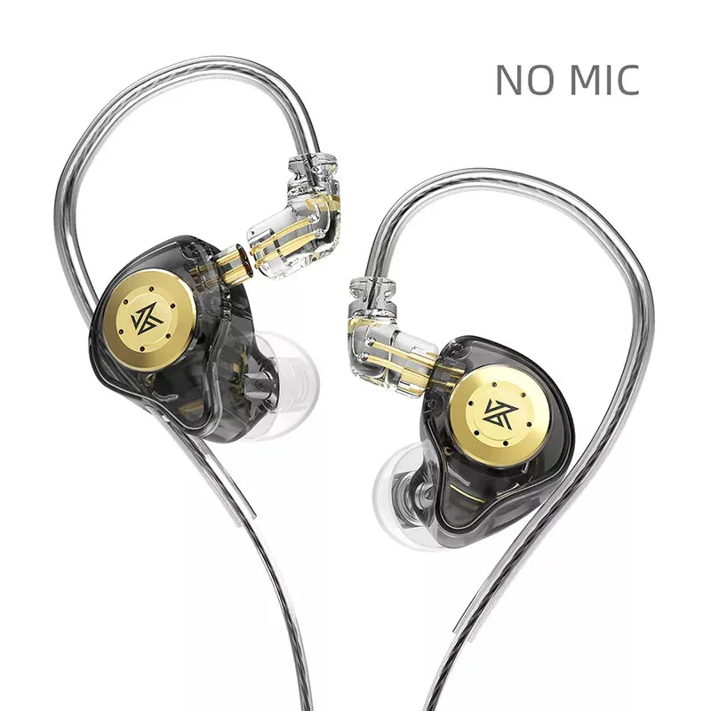 KZ EDX pro Earphones Bass Earbuds In Ear Monitor Headphones Sport Noise Cancelling HIFI Headset New Arrival!