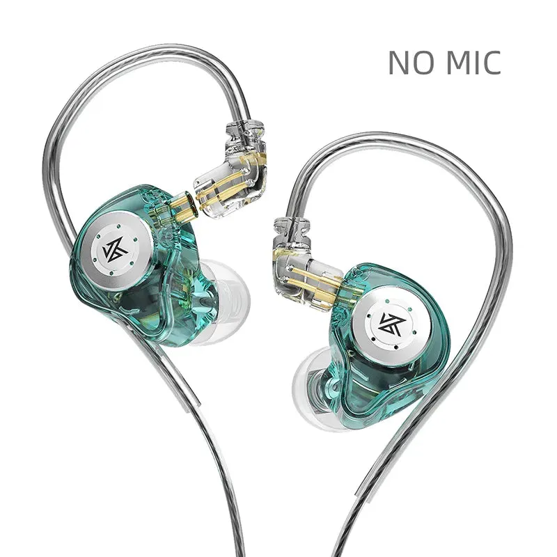 KZ EDX pro Earphones Bass Earbuds In Ear Monitor Headphones Sport Noise Cancelling HIFI Headset New Arrival!