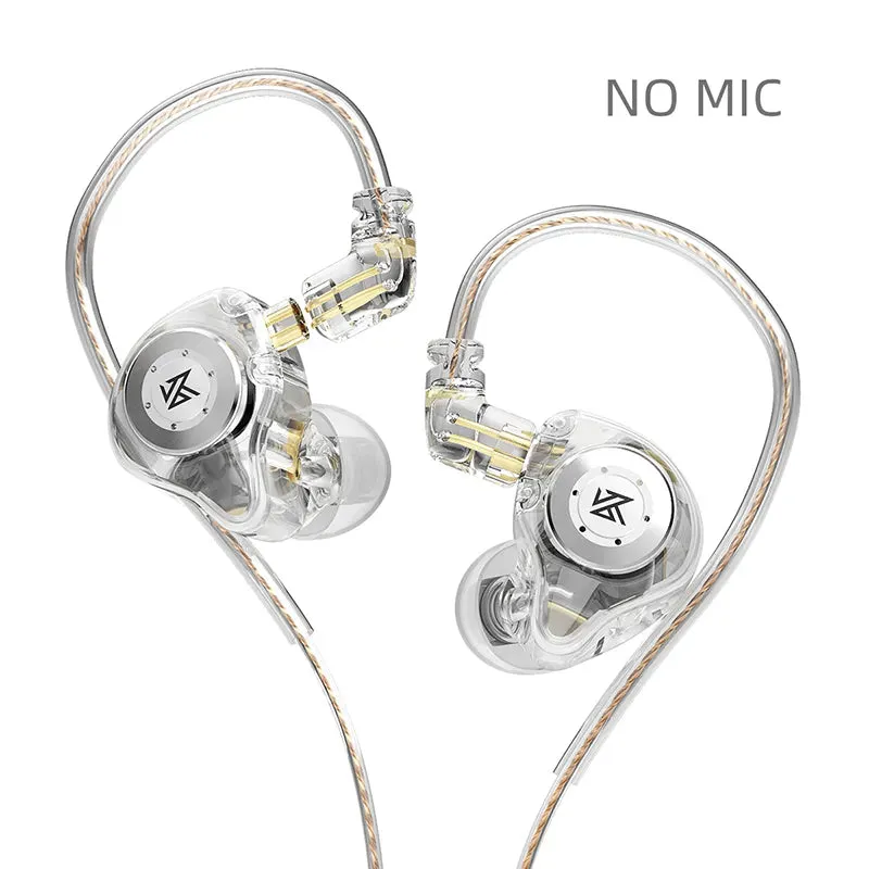 KZ EDX pro Earphones Bass Earbuds In Ear Monitor Headphones Sport Noise Cancelling HIFI Headset New Arrival!