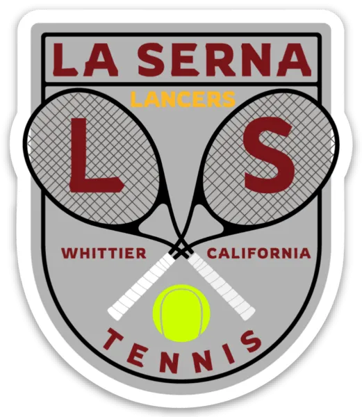La Serna Tennis Sticker - Fundraiser