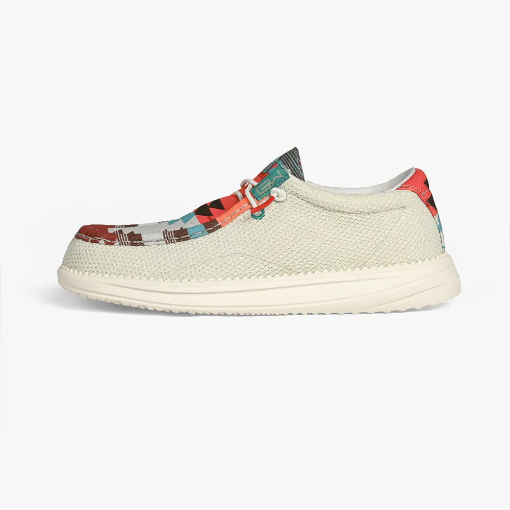 LADIES AZTEC CAMP SHOES