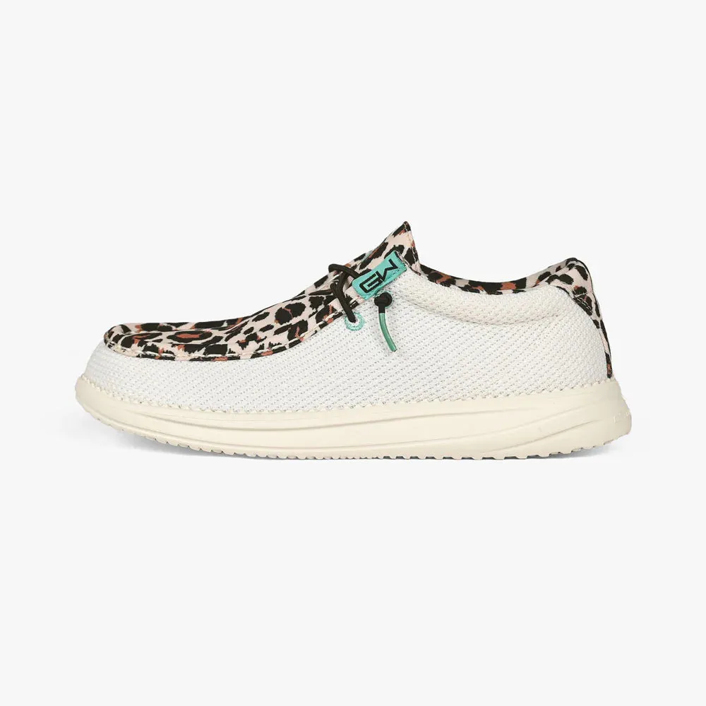 LADIES LEOPARD CAMP SHOES