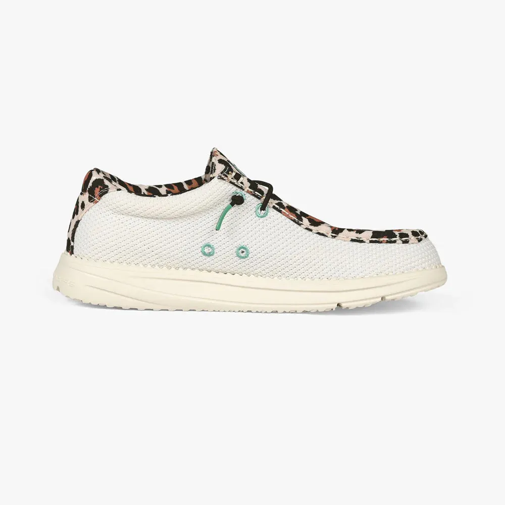 LADIES LEOPARD CAMP SHOES