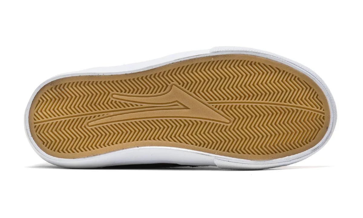 Lakai Cambridge Kids Skate Shoes - Black/White