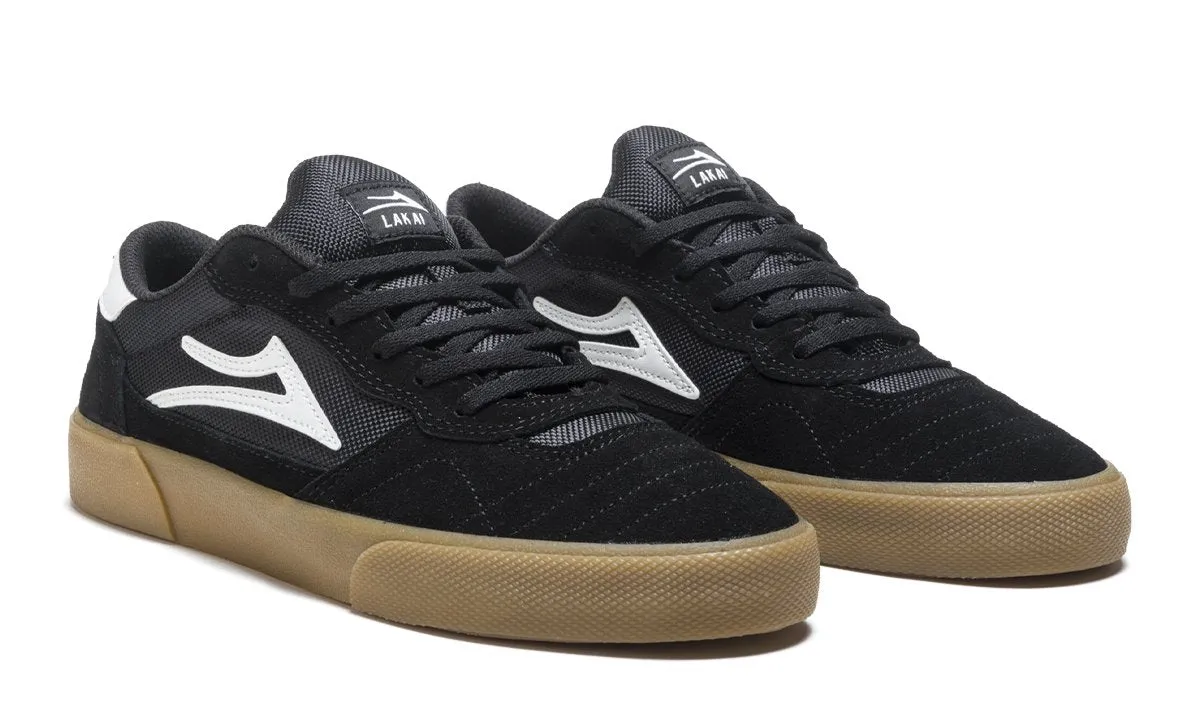 Lakai Cambridge Shoes Black/Gum Suede